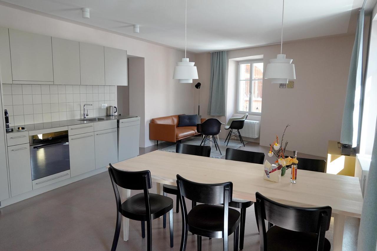 Apartmán Chasa Fent, Sent Scuol Im Engadin Exteriér fotografie
